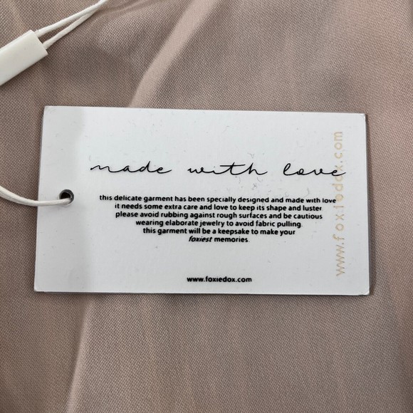 Anthropologie Womens Foxiedox Colorete Asymmetric Striped Wrap Dress Medium NEW - Picture 13 of 16